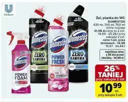 Carrefour Pianka do WC Domestos Power Foam Floral Fresh oferta