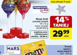 Carrefour Mega lizak Chupa Chups oferta