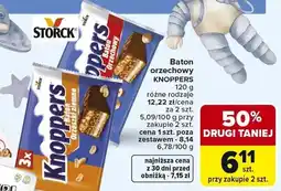 Carrefour Baton orzechowy Knoppers oferta