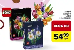 Carrefour Klocki Kwiaty LEGO Tulip Bouquet oferta