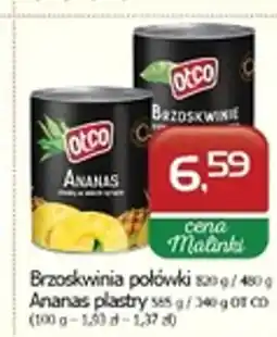 Malinka Market Owoce w puszce Otco oferta