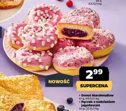 Netto Donut Marshmallow / Pączek z nadzieniem jagodowym oferta