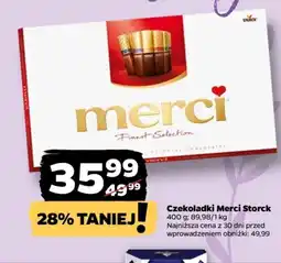 Netto Czekoladki Merci Storck oferta