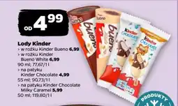 Netto Lody Kinder oferta
