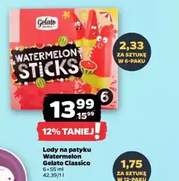 Netto Lody na patyku Watermelon Gelato Classico oferta