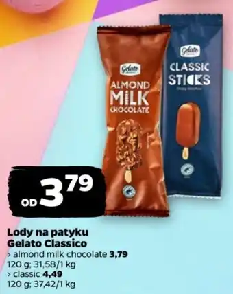 Netto Lody na patyku Gelato Classico oferta