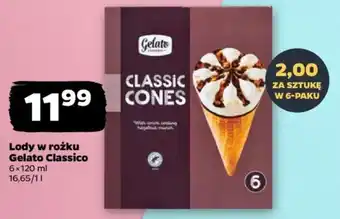 Netto Lody w rożku Gelato Classico oferta