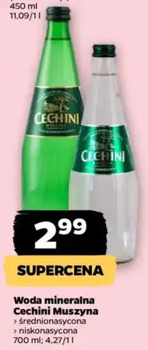 Netto Woda mineralna Cechini Muszyna oferta