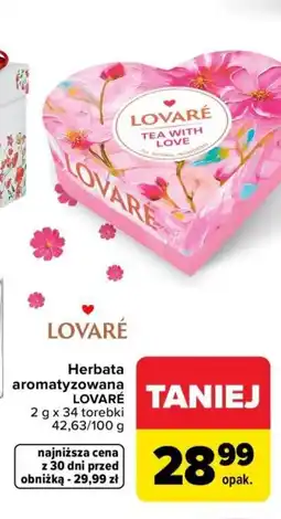 Carrefour Lovaré Herbata oferta