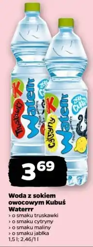 Netto Woda z sokiem owocowym Kubuś Waterrr oferta