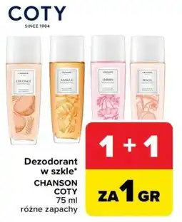 Carrefour Coty Chanson Dezodorant oferta