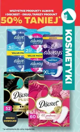 Netto Wszystkie produkty always i discreet oferta