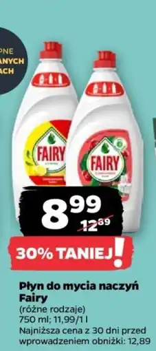 Netto Płyn do mycia naczyń Fairy oferta