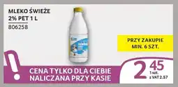 Selgros Mleko świeże 2% pet oferta