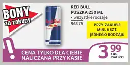 Selgros Red bull puszka oferta