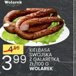 Wafelek Wolarek Kiełbasa Swojska z Galaretką oferta