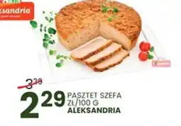 Wafelek Aleksandria Pasztet Szefa oferta