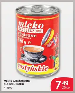 Selgros Mleko zagęszczone słodzone oferta