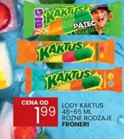 Wafelek Kaktus Lody oferta