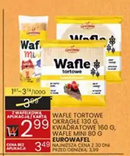 Wafelek Eurowafel Wafle tortowe oferta