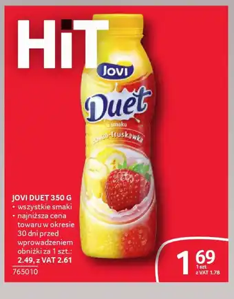 Selgros Jovi duet oferta