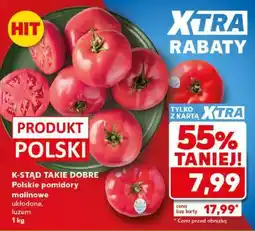 Kaufland Polskie pomidory malinowe oferta