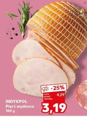 Kaufland INDYKPOL Pierś wędzona 100 g oferta