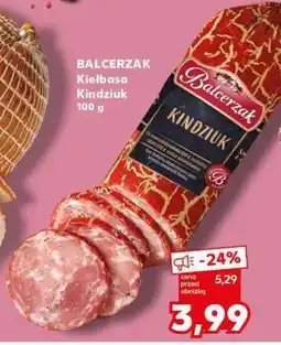 Kaufland Kiełbasa Kindziuk oferta
