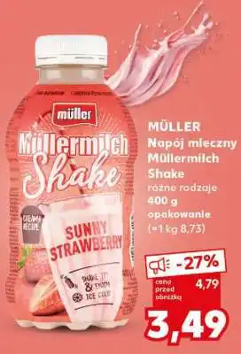 Kaufland MÜLLER Napój mleczny Müllermilch Shake oferta