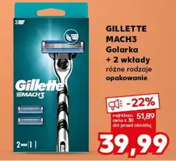 Kaufland GILLETTE MACH3 Golarka + 2 wkłady oferta