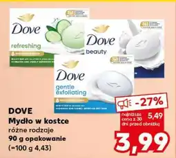 Kaufland DOVE Mydło w kostce oferta
