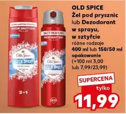 Kaufland OLD SPICE Żel pod prysznic lub Dezodorant w sprayu, w sztyfcie oferta