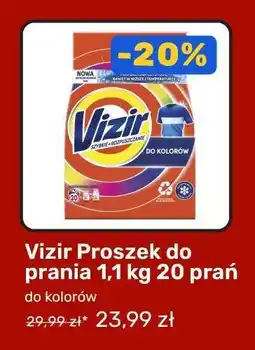 Biedronka Vizir Proszek do prania 1,1 kg 20 prań oferta