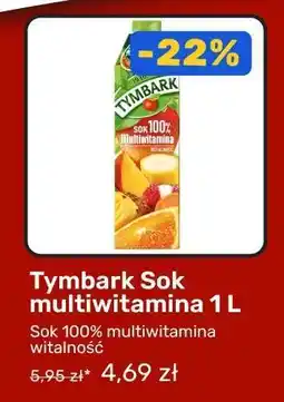 Biedronka Tymbark Sok multiwitamina 1 L oferta
