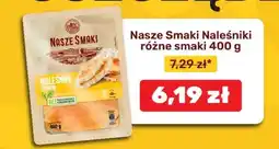 Biedronka Nasze Smaki Naleśniki różne smaki 400 g oferta