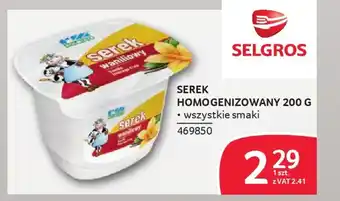 Selgros Serek homogenizowany oferta