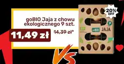 Biedronka goBIO Jaja z chowu ekologicznego 9 szt oferta