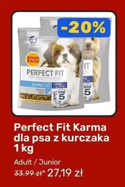 Biedronka Perfect Fit Karma dla psa z kurczaka 1 kg oferta
