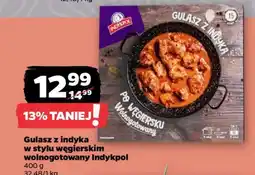 Netto Gulasz z indyka po węgiersku wolnogotowany Indykpol oferta