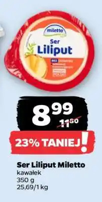 Netto Ser Liliput Miletto oferta