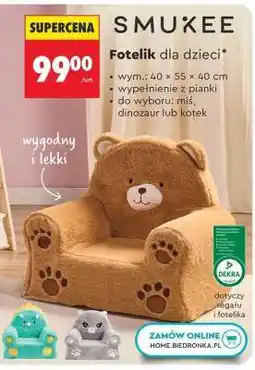 Biedronka Fotelik dla dzieci oferta
