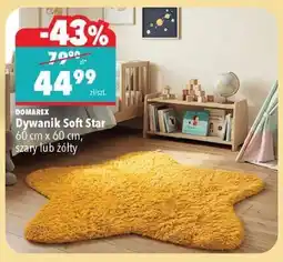 Biedronka Dywanik Soft Star oferta