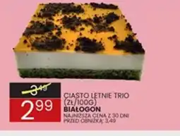 Wafelek Białogon Ciasto Letnie Trio oferta