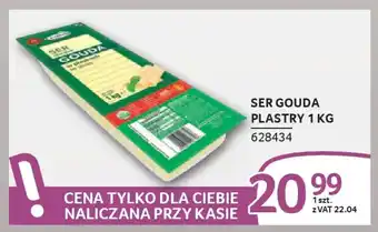 Selgros Ser gouda plastry oferta