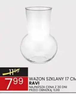 Wafelek Ravi Wazon szklany 17 cm oferta