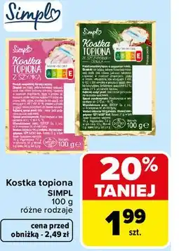 Carrefour Kostka topiona SIMPL oferta