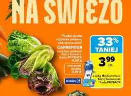 Carrefour Polska sałata rzymska zielona, czerwona mini oferta