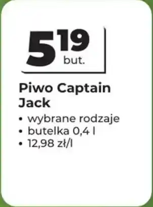 Odido Piwo Captain Jack oferta