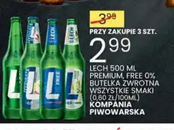 Wafelek Lech Piwo Premium Free oferta