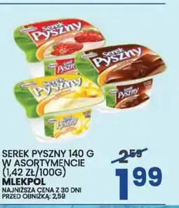 Wafelek Mlekpol Serek Pyszny oferta